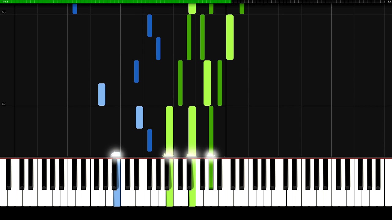 Moscow Nights - Vasily Solovyov | Piano Tutorial | Synthesia | How to play