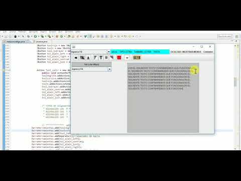 USO DE STYLEDEDITORKIT CON JAVA