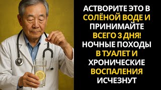ПРИЧИНА НОЧНЫХ ПОХОДОВ В ТУАЛЕТ! СОЛЬ И ПРОСТОЙ ИНГРЕДИЕНТ СПАСУТ ОТ НЕДЕРЖАНИЯ!
