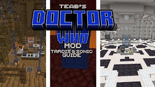 Teab's Doctor WHO Mod | Minecraft TARDIS Mod | Mod Guide