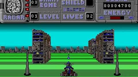 Future Bike - Atari ST - Intro and Gameplay Video