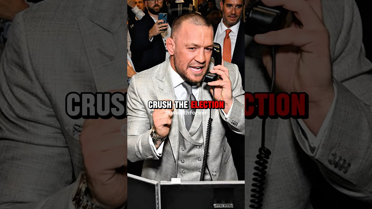 Конор Макгрегор баллотируется на пост президента Ирландии