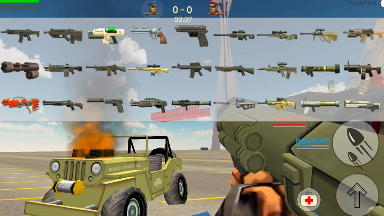 StrikeFortressBox Game || Pro VS Hacker || BigParking - Maps || Android Gameplay Video