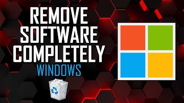 Hoe u software volledig verwijdert van Windows