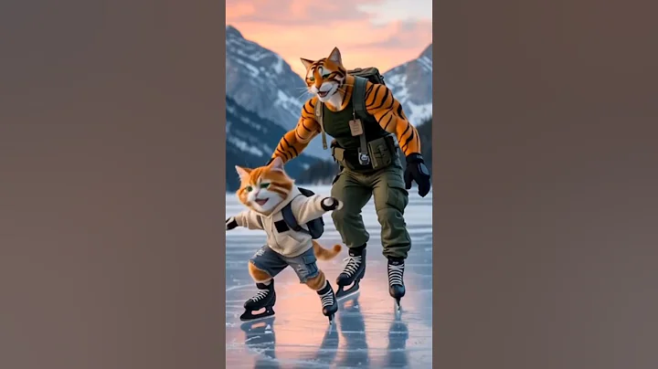 Video 10384821: cat training cute kittens, cat cartoon kitten, cat cartoon funny kitten, kittens ginger cat funny