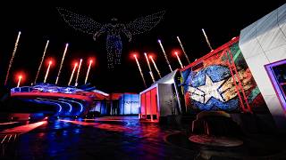 Captain America: Brave New World Avengers Campus Spectacular | Disneyland Paris
