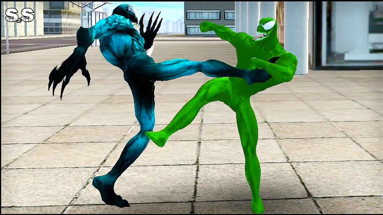 Power Spider 2 #10, Green Venom vs Evil VenomSimulator Android Games (Superhero Simulator)
