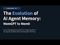 AI Agent Memory ep.4 | Evolution of Agent Memory: MemGPT to Mem0