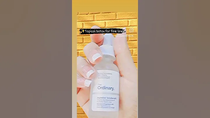 Argireline soln 10% Review: Botox in a bottle