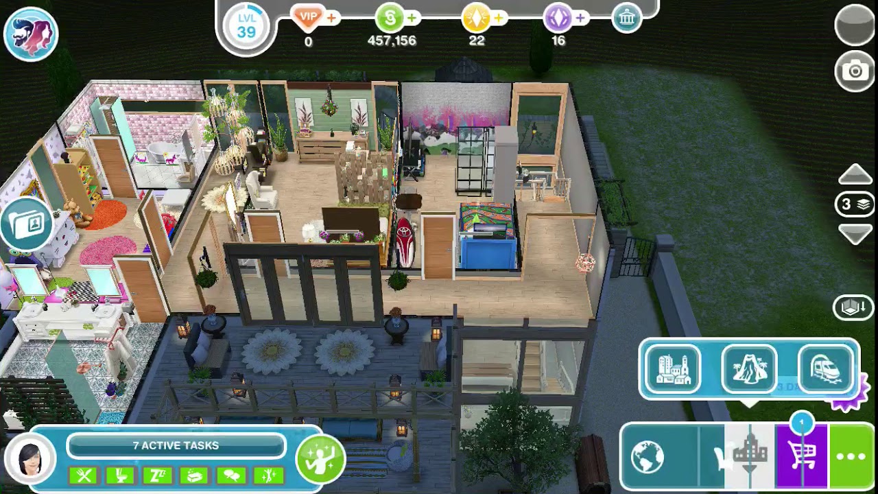 SIMS FREEPLAY DO TAI CHI IN THE PARK - YouTube