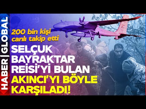 Selçuk Bayraktar Reisi'yi Bulan Akıncı TİHA'yı Böyle Karşıladı!