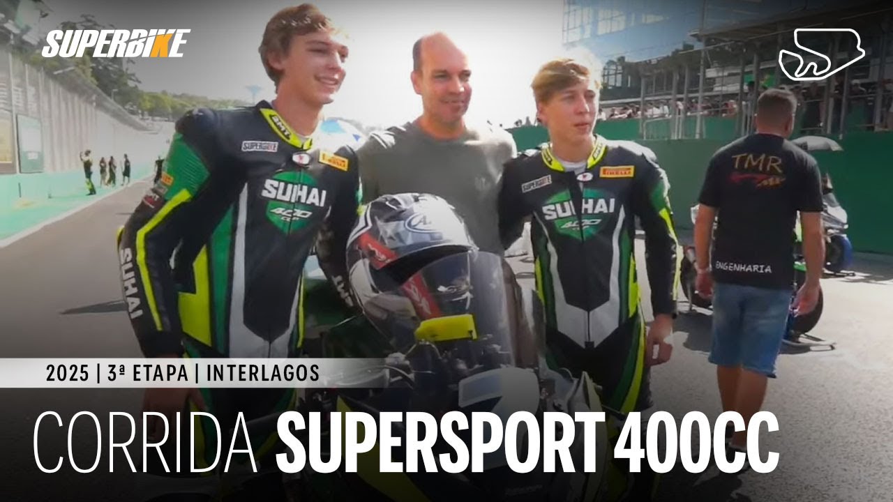 SBK 2025 - 3ª Etapa SuperSport 400cc - Autódromo de Interlagos - SP ...