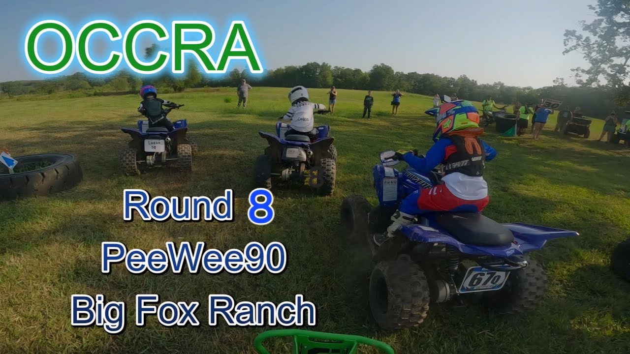 Occra OCCRA PeeWee90 race at Round 8 Big Fox Ranch in Cameron, OK - YouTube