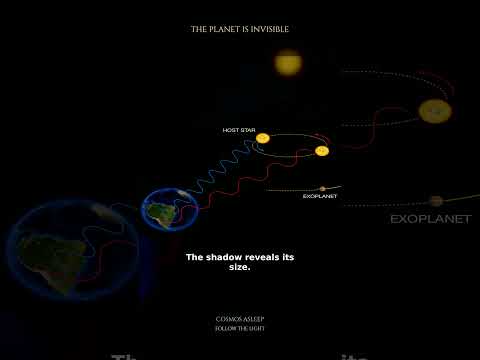 Most Alien Worlds Are Found by Their Footprints | Cosmos Asleep #shorts