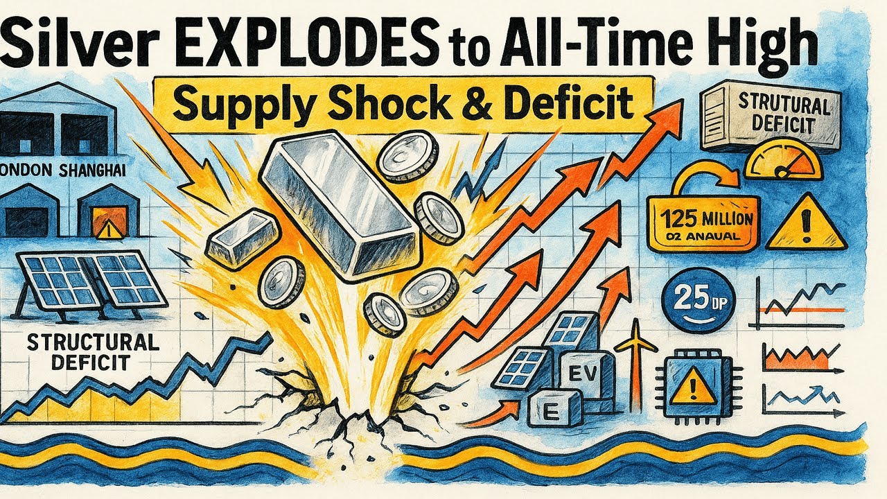 Why Silver Is Exploding: China Exports, Fed Cut & Supply Deficit Explained