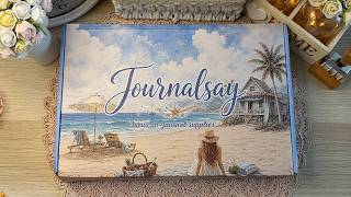 Journalsay Stationery Unboxing | ASMR Journaling