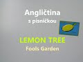 Angličtina s písničkou LEMON TREE pro mírně pokročilé + cvičení