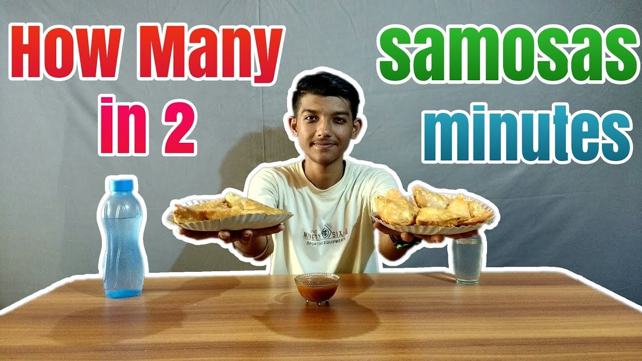 2 minute Samosa challenge | Tejash Butani | 2018