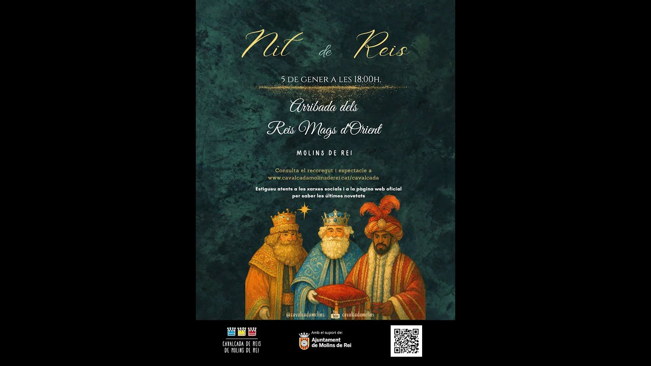 La Cavalcada dels Reis Mags d’Orient de Molins de Rei 2026