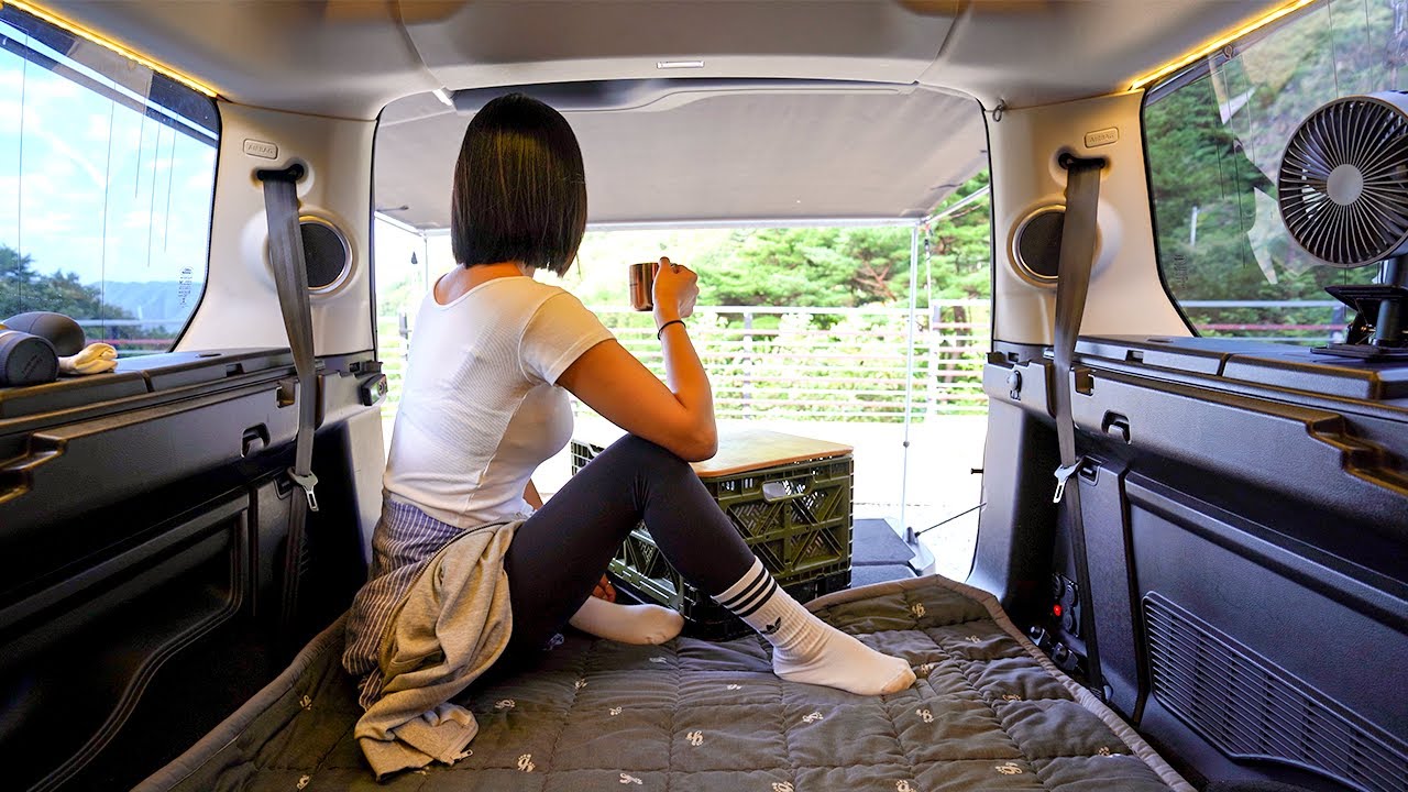 [150] Отдых в одиночестве в горах. | Влог | Расслабляющий | Успокаивающий