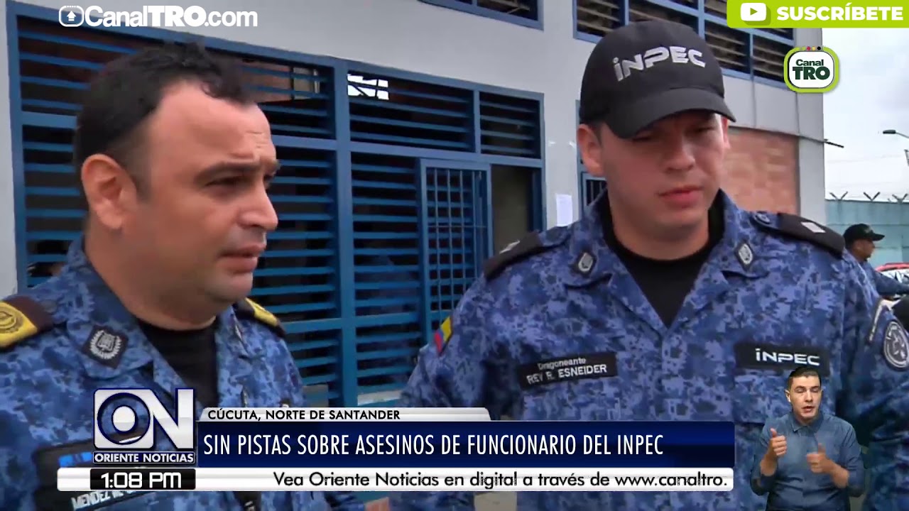 Asesinan al jefe del INPEC de Cúcuta frente a su domicilio - YouTube