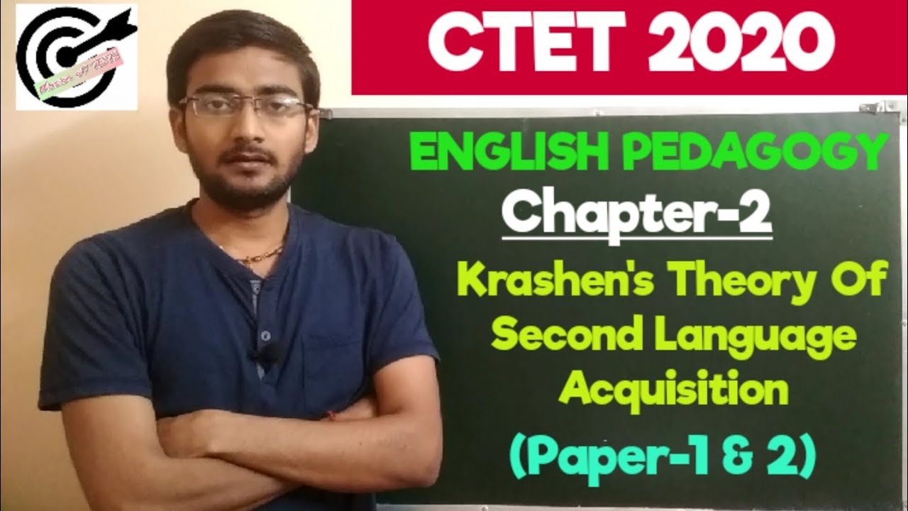 CTET 2020 || English Pedagogy || (Chapter-2)Second language Acquisition ...