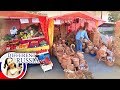 Russian Farmers Street Market. Bike Unfriendly Country