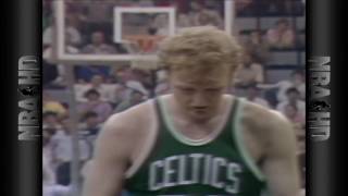 Larry Bird Amazing Performance Against Hawks!! Scores 60 points!! March 12, 1985