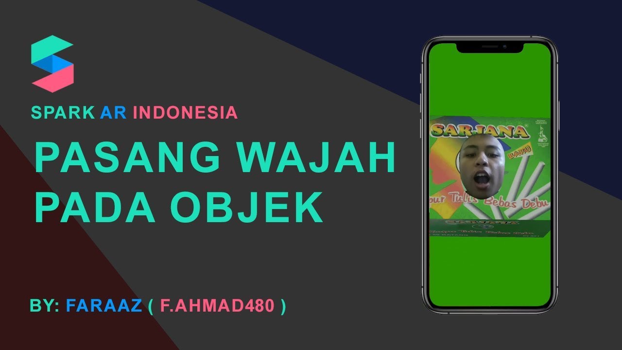 Spark AR Indonesia Menempatkan Wajah Pada Objek Part 14 Spark AR Indonesia Menempatkan Wajah Pada Objek Part 14
