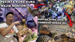 PECINTA KURA-KURA WAJIB NONTON! GREBEK PAMERAN HEWAN YANG TERNYATA BANYAK KURA UNIK DAN LANGKA!