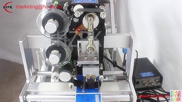 MT-50C semi-automatic round bottle labeling machine