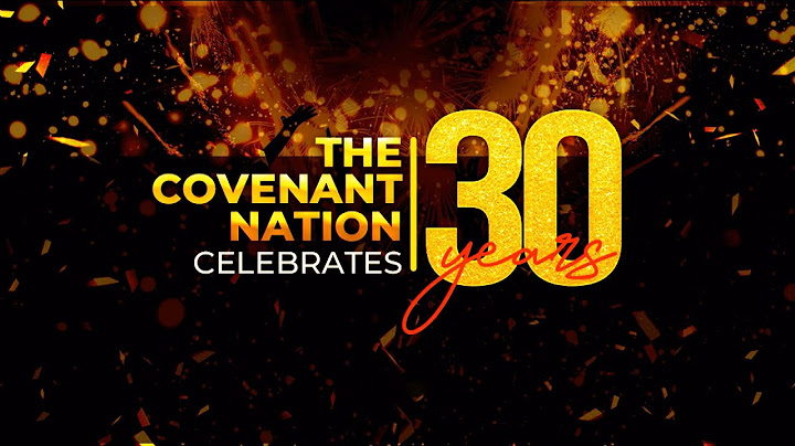 THE COVENANT NATION CELEBRATES 30 YEARS || DAY FIVE || 7TH SEPTEMBER 2024