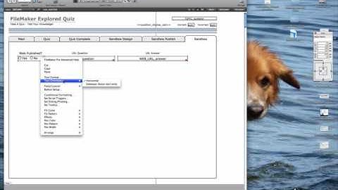 FileMaker Layout Object Trigger Overrides