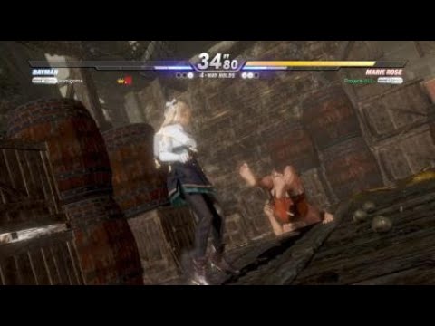 Marie Rose taking her Revenge against Bayman - #DOA6