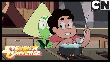 Peridot is scared of thunder | When It Rains | Steven Universe | TITLE | Cartoon Network