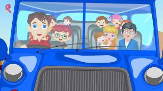 Wheels On The Bus Song - Kids Family Song