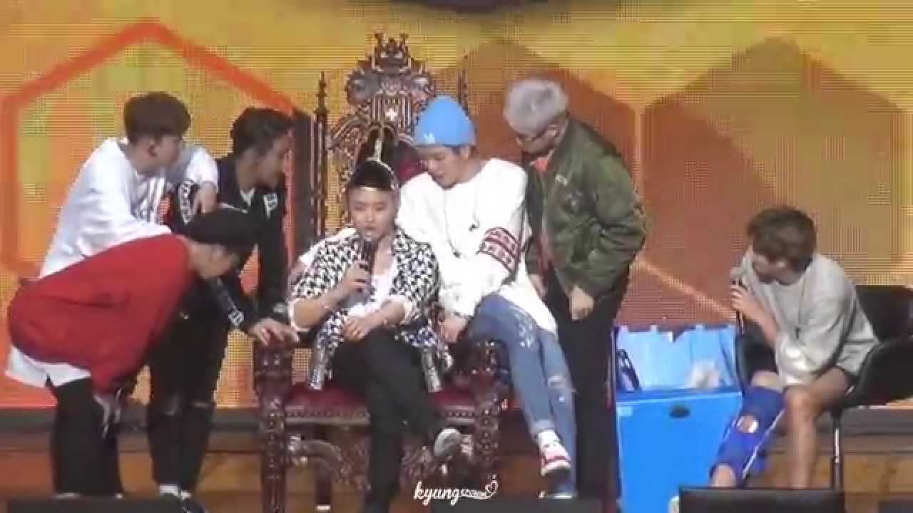 박경) 151003 블락비 팬미팅 BEETWEEN 단군왕겜 뽀뽀벌칙