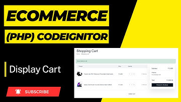 Online Shopping Website PHP - 16 | Ecommerce website in PHP Codeignitor #ecommerce #php