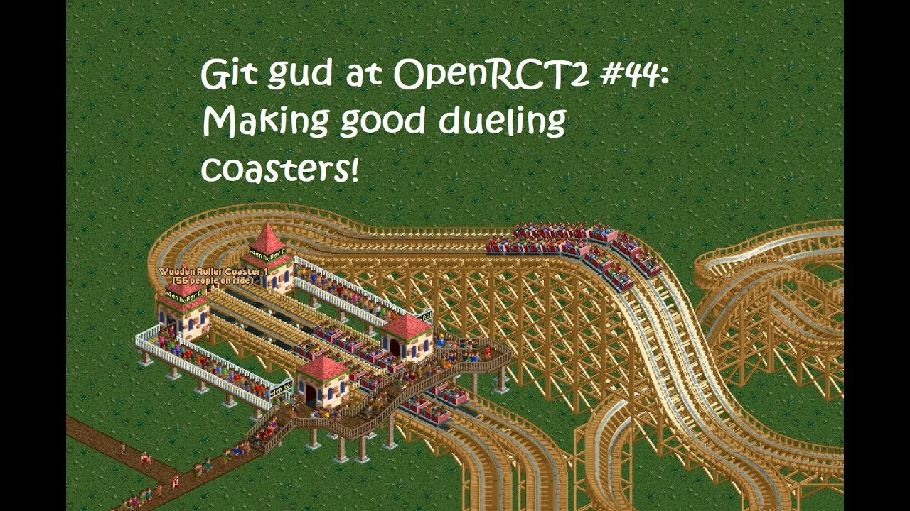 Wooden Roller Coaster, RollerCoaster Tycoon