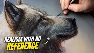 The Skill EVERY Artist Needs | Painting a Wolf in Acrylics screenshot 4