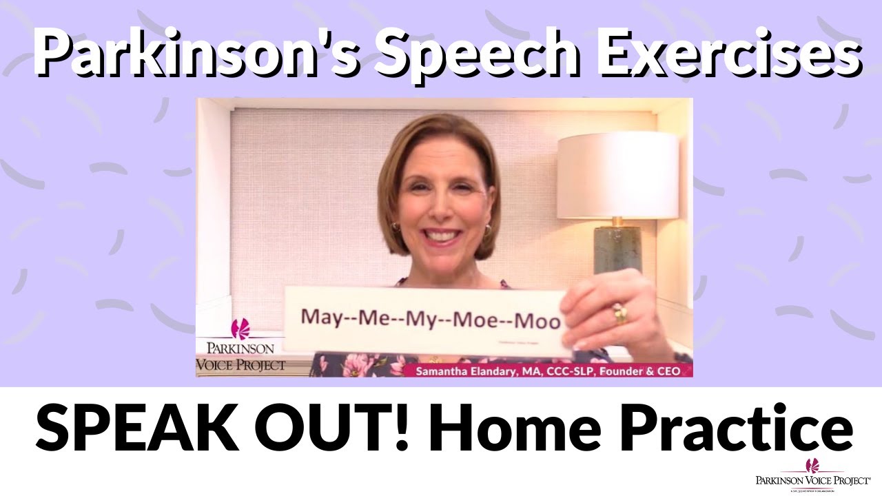 2/15/2023 Parkinson's Speech Exercises SPEAK OUT! Lesson 5 YouTube