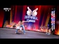 Tim&Taisia acrobatic duo AMAZING CHINESE 2015 TV Program