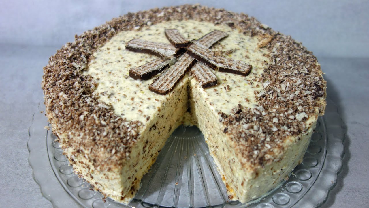 Sernik na zimno Wafelek. Prosty przepis na sernik z wiaderka! Błyskawiczny i najłatwiejszy przepis!