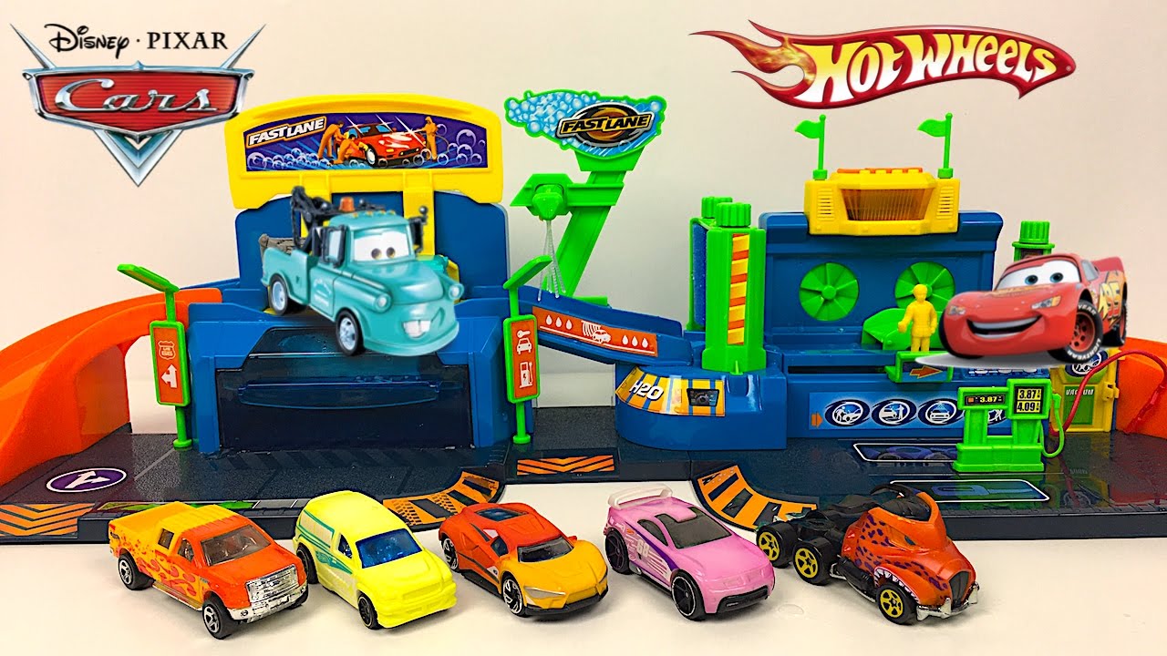 hot wheels color change car wash