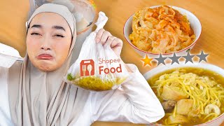 I AM SAD ABOUT TRYING THE LOWEST RATING FOOD ON SHOPEE FOOD!!