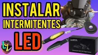 Como cambiar los intermitentes led a la moto