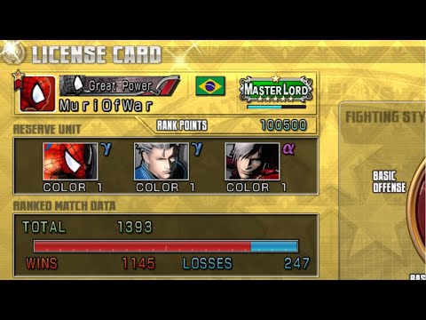 UMVC3 - RANKED SETS #53! (ROAD TO COSMIC)