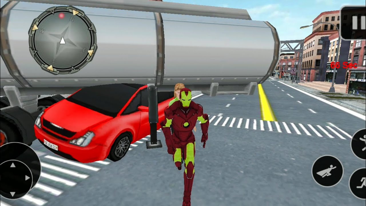 Super Iron Hero 2022 Robot Rescue Mission Game - Android Gameplay HD