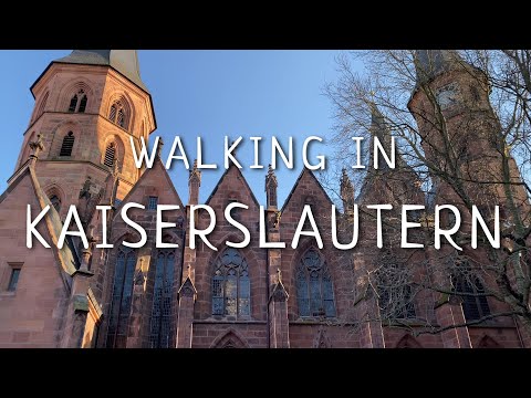 Trip to KAISERSLAUTERN, Germany 🇩🇪 | Walking Tour [4K]