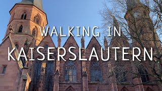 Trip to KAISERSLAUTERN, Germany 🇩🇪 | Walking Tour [4K]